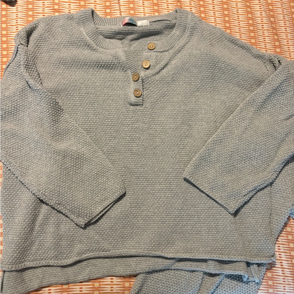 Free people Hailee sweater set used 2 times